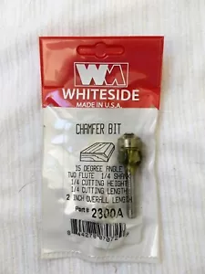 Whiteside Chamfer Bit - Picture 1 of 2