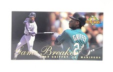 MINT 1994 Fleer Extra Bases Game Breakers Ken Griffey Jr. #14 Wide Card Mariners
