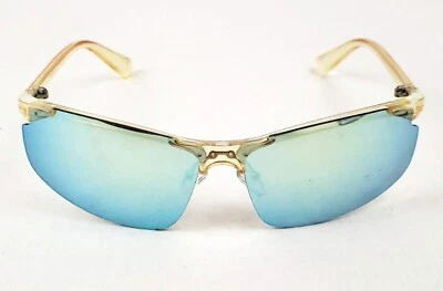 ASOS Sunglasses Unisex Adult Wrap Around Vintage 90s Sport Mirror Sun Glasses - Image 1 of 4