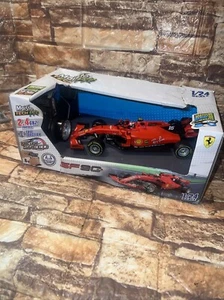 Maisto Tech 1:24 RC Red Ferrari F1 SF 90 2.4Ghz Remote Control Indy Car New - Picture 1 of 12