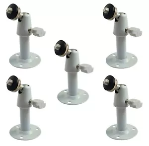 5 pz staffa altoparlante scatola supporto montaggio a parete Logitech Z103 Z906 Z55 PIONEER bianco - Foto 1 di 5