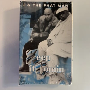 J & The Phat Man Keep It Comin (Cassette) Single New Sealed - Picture 1 of 2