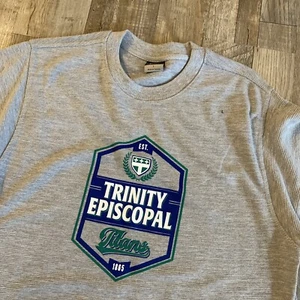 Trinity Episcopal Titans Gray Long Sleeve Knitted Pullover (121) - Picture 1 of 6