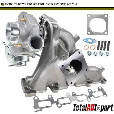 Turbo Turbocharger for Dodge Neon 2003-2005 Chrysler PT Cruiser L4 2.4L TD04LR - Image 1 of 4