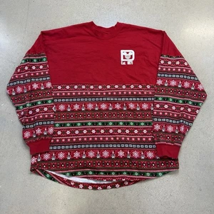 Walt Disney World 2018 Christmas Spirit Trikot Gr. L Ugly Sweater Holiday Limited - Bild 1 von 4