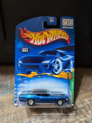 Hot Wheels #2 Treasure Hunt 2000 2/12 '71 PLYMOUTH GTX azul con Real Riders DD Sp Foto 1 de 3