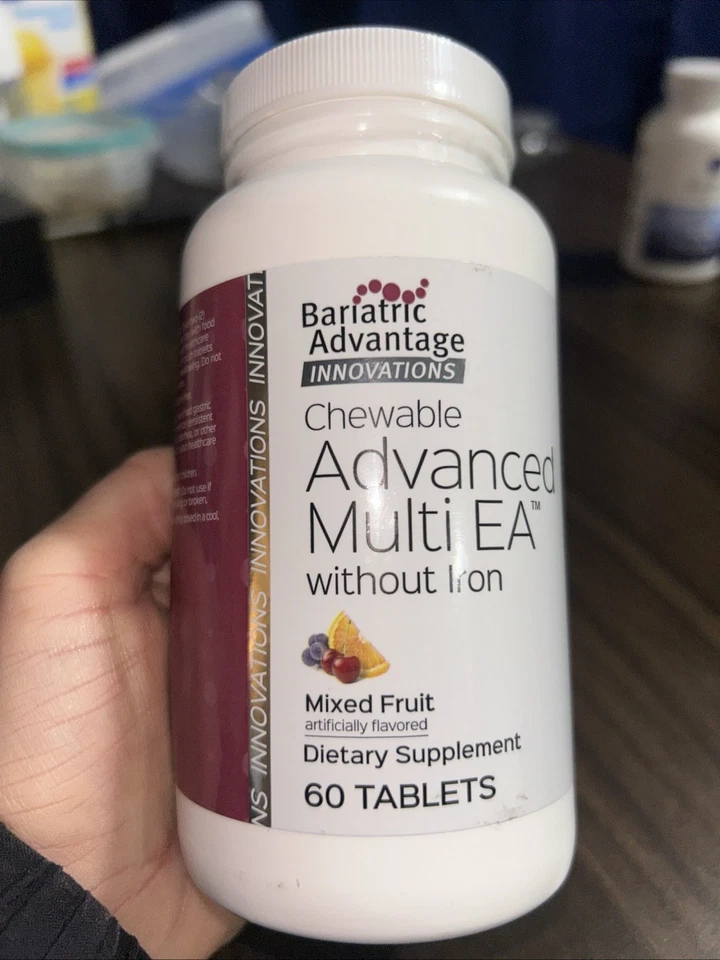 Ventaja Bariátrica Masticable Avanzado Multi Ea Sin Hierro Multivitamínico 60 Tab Foto 1 de 4
