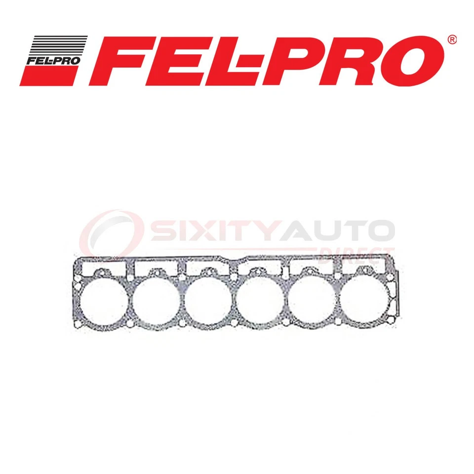 Fel Pro Cylinder Head Gasket for 1973-1974 International Harvester MS1210 aq Foto 1 de 4