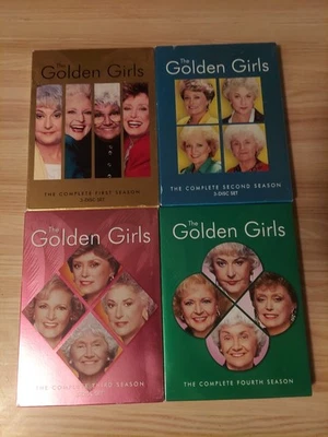 Golden Girls Dvds Season 1-4 Complete Box Sets Foto 1 de 2