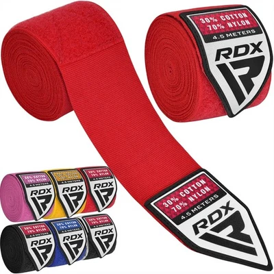 Boxing Hand Wraps by RDX, Muay Thai Hand Wraps, Boxing Bandage, Kickboxing Wraps - Image 1 of 4