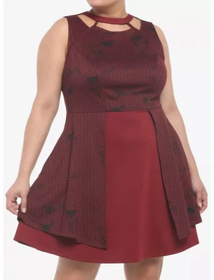 Her Universe x Marvel Wanda Maximoff Scarlet Witch MoM Dress Plus Size 0 - Image 1 of 4