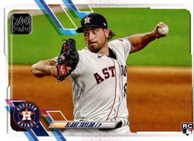 2021 Topps Blake Taylor Rookie Houston Astros #228 - Image 1 of 2