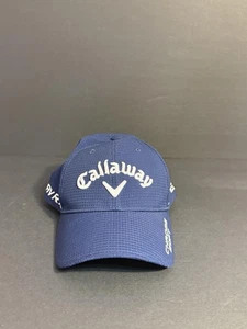 Gorra Callaway Gorra Correa Trasera Azul Golf Bordada Cromo Ápice Suave Para Hombres Mavrik - Imagen 1 de 5