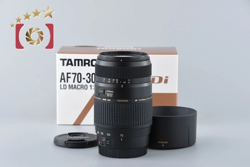 Tamron AF Camera Lenses 70-300mm Focal f/4-5.6 Maximum Aperture
