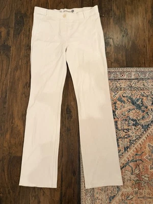 Medium Petite Betabrand Ivory Pull On Dress Pants Stretch Euc Pristine - Image 1 of 3