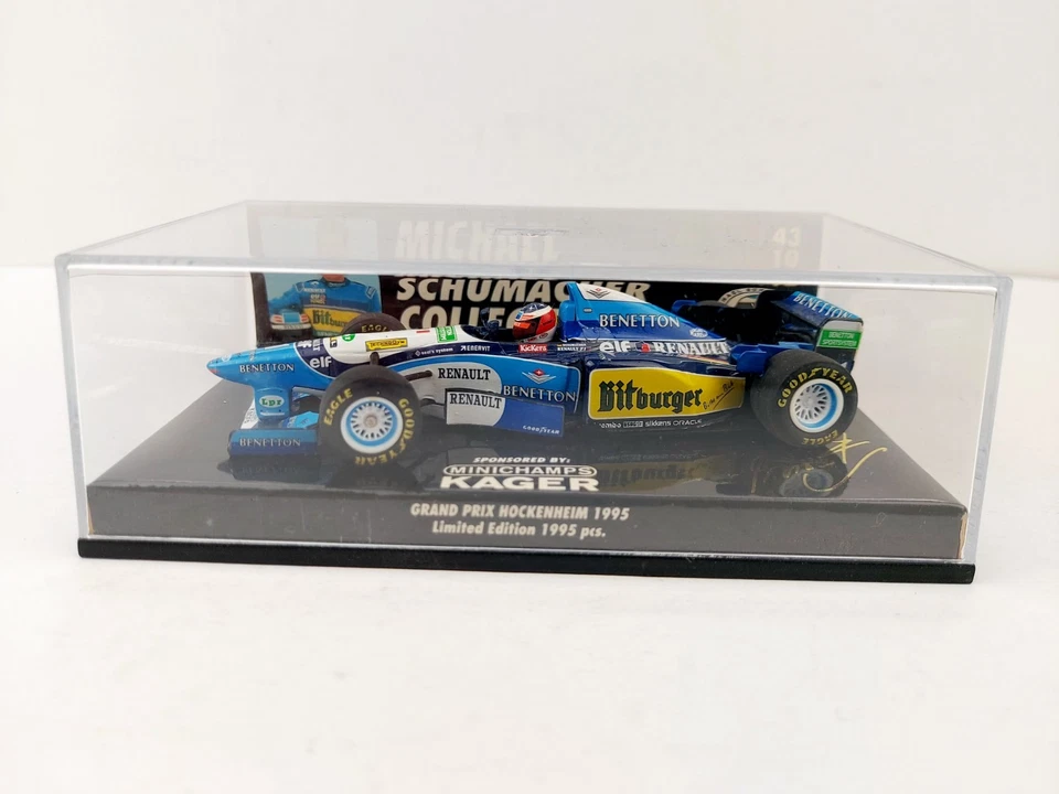 Minichamps F1 Formel 1 Modellauto 1:43 M. Schumacher Edition 43 No. 19 Benetton - Bild 1 von 4