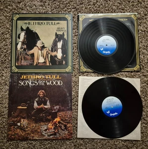 Jethro Tull Heavy Horses and Songs from the Wood 2 LP Record Lot, Vinyl Exc! - Picture 1 of 1