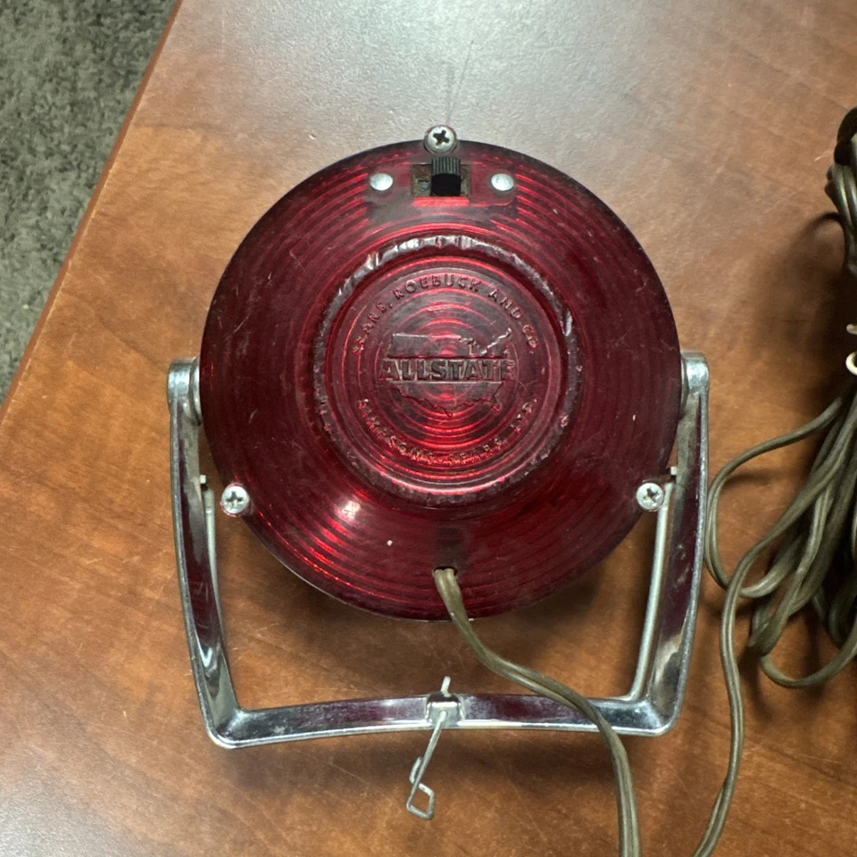 Encendedor de cigarrillos vintage ALLSTATE SEARS & ROEBUCK 12V Spotlight funciona Foto 1 de 4
