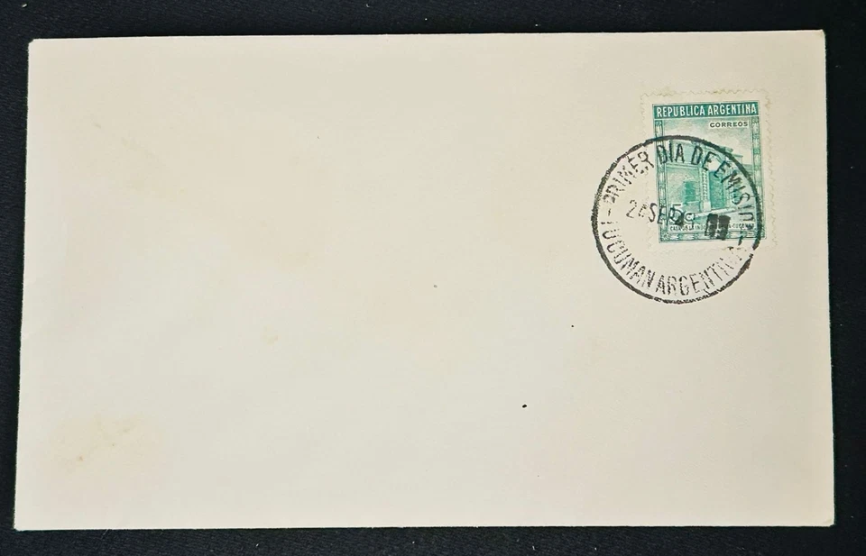 CM) 1949. ARGENTINA. ARQUITECTURA ANTIGUA. FDC. CASA INDEPENDENCIA TUCUMANA. XF Foto 1 de 1