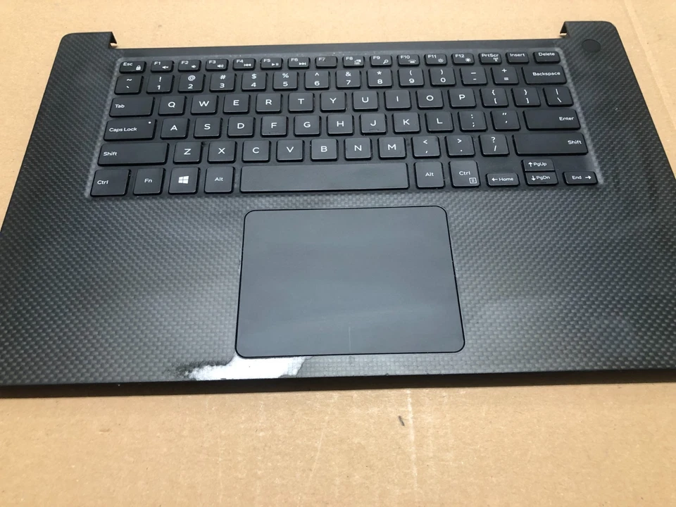 Reposamanos teclado Dell XPS 15 7590, Precision 5540 con panel táctil (grado B-) Foto 1 de 3