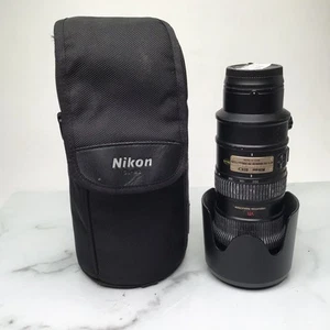 Nikon AF-S Nikkor 70-200mm f2.8G Lens w/ Case Used Fair - Bild 1 von 8