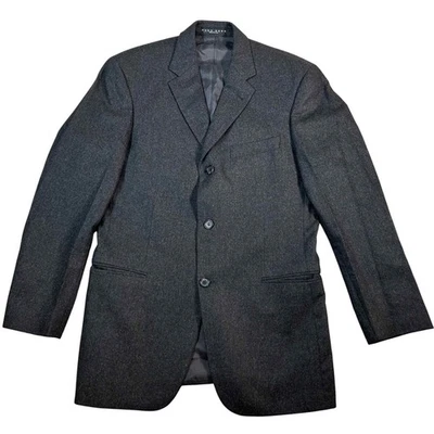 Hugo Boss Einstein Sigma Blazer Mens 38R Gray Cashmere Wool Made in USA - Image 1 of 4