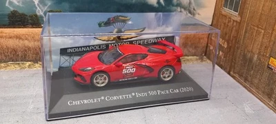 CHEVROLET CORVETTE INDY 500 PACE SERIE CAR AMÉRICAINE 2020  1/43 Altaya - Photo 1/4