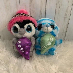 Aurora YooHoo & Friends Peluche Mejores Amigos Set Pingüino Lémur Peluche Animales 6" - Imagen 1 de 7