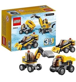 (3) LEGO Creator Power Digger 31014 100% Complete Sets 3in1 Dump Truck