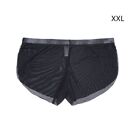 Translucent  Ice Silk  Shorts Men Underwear Male Panties Boxers Briefs