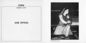 ORTEGA, Josè. Galleria Forni, 1982 - Foto 1 di 1