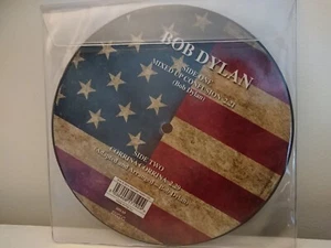 BOB DYLAN 7"PIC DISC NM VINYL RECORD - Picture 1 of 2