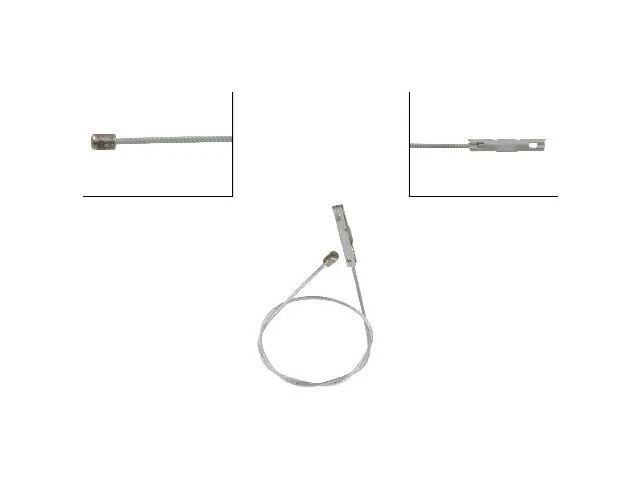 68CZ47M Intermediate Parking Brake Cable Fits Ford E350 Econoline Club Wagon - Image 1 of 1