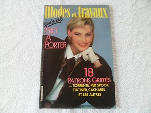 MODES ET TRAVAUX N°1006 de 09/1984 Mode Couture Tricot Poupée Cuisine - Picture 1 of 4