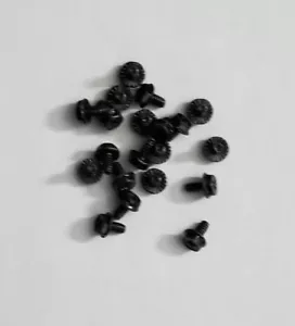 20x Lot Dell Lenovo Desktop PC Motherboard Screws Philips Head Black - Picture 1 of 1