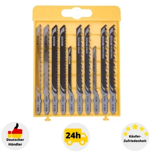Dewalt DT2290 Stichsägblätter Set 10-teilig für Holz Sägeblatt Satz  - Bild 1 von 2