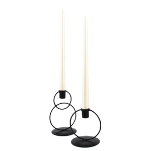 Christmas Candle Holder Candle Tray Metal Rod Wax Holder Candlelight Dinner Prop - Picture 1 of 11