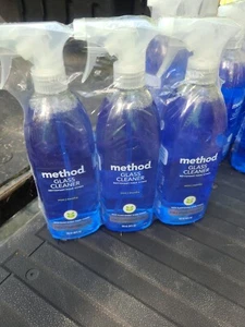 3 Pack Method Glass Cleaner, Mint, Spray Bottle, 28 Ounce - Picture 1 of 2