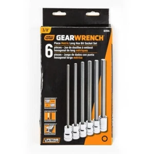 GEARWRENCH 82554 6 Pc. 3/8" Drive Long Metric Hex Bit Socket Set - Bild 1 von 3