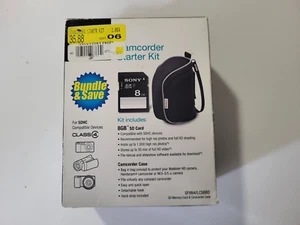 Sony Camcorder Starter Kit – 8 GB SD-Karte & Camcorderhülle für Webbie HD-Kamera - Bild 1 von 10