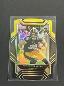 2021 Select Pat Freiermuth Club Level Black Gold Prizm Die-Cut Rookie RC #259