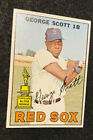 Vintage 1967 Topps #75 George Scott Boston Red Sox All Star Rookie Card. rookie card picture