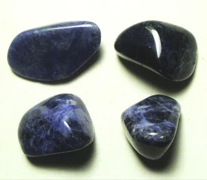 100 cts ASSORTED POLISHED BLUE SODALITE BRAZIL # 32 - Picture 1 of 1