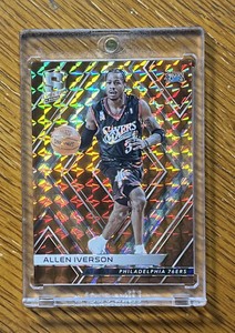 2017-18 Spectra Allen Iverson Orange Prizm /5 76ers