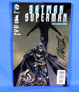 BATMAN / SUPERMAN #1 VARIANT EDITION SIGNED BY ARTIST KENNETH ROCAFORT - Bild 1 von 5
