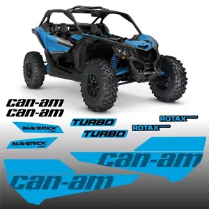 CAN-AM MAVERICK X3 DS TURBO / UTV / STICKERS - KIT GRAPHICS - SET DECALS - Bild 1 von 5