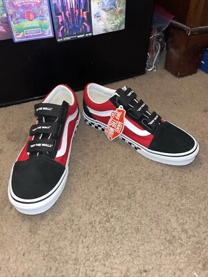 Old Skool Vans OTW con correas rojas de carreras Foto 1 de 4