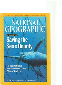 NATIONAL GEOGRAPHIC,APRIL 2007. SAVING THE SEA'S BOUNTY - Picture 1 of 1