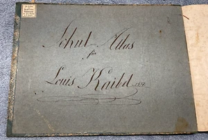 1833 Schul Atlas with 13 maps 12" by 9" - Picture 1 of 14