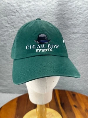 Cigar Row Events Don't Tap That Ash Cap Adjustable Hat Buckleback Green - Image 1 of 4